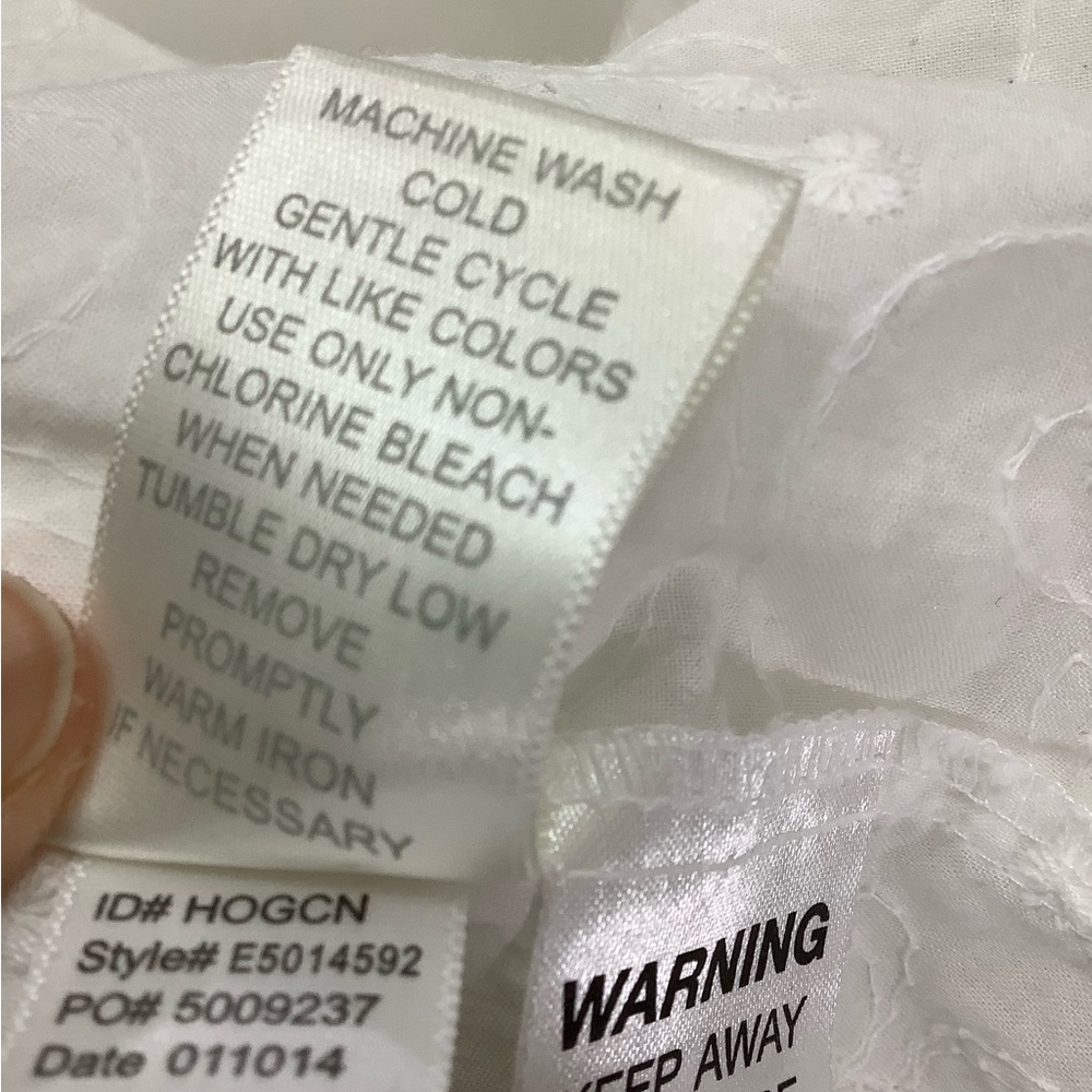 Eileen West Women’s White Embroidered Robe Vintage Y2K - Picture 10 of 10